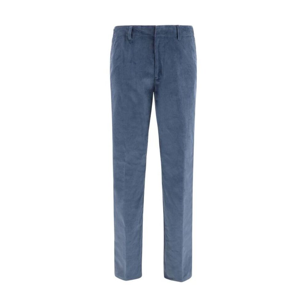 Etro Blue Cotton Casual Men's Pants